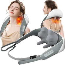 Carica l'immagine nel visualizzatore di Gallery, Massaggiatore Shiatsu Per Collo E Spalle: Profondo E Rilassante