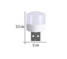 Carica l'immagine nel visualizzatore di Gallery, Lampadina Notturna USB LED Mini Luce Calda Illuminazione Portatile 1W