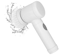 Carica l'immagine nel visualizzatore di Gallery, Spazzola Elettrica Pulizia Cucina Piastrelle Bagno Rotante 3Testine Ricaricabile
