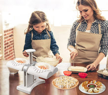 Carica l'immagine nel visualizzatore di Gallery, Stampo per Ravioli Cinesi Automatica Macchinetta Doppia Testa Manuale Gnocchi