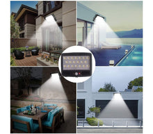Carica l'immagine nel visualizzatore di Gallery, Faro LED Solare 140 LED Lampione Stradale Faretto Con Sensore Movimento IP65