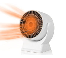 Lade das Bild in den Galerie-Viewer, Termoventilatore Elettrico Aria Calda Bagno Mini Caldobagno 800W Stufa
