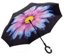 Carica l'immagine nel visualizzatore di Gallery, Ombrello Inverso Reversibile Antivento Pioggia Apertura al Contrario Grande