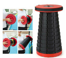 Carica l'immagine nel visualizzatore di Gallery, Sgabello Telescopico Pieghevole Regolabile Portatile Da Viaggio Campeggio Pesca