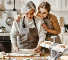 Carica l'immagine nel visualizzatore di Gallery, Stampo per Ravioli Cinesi Automatica Macchinetta Doppia Testa Manuale Gnocchi