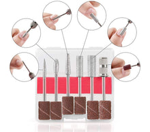 Carica l'immagine nel visualizzatore di Gallery, Fresa elettrica per unghie professionale con punte nail art velocita regolabile