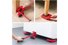 Carica l'immagine nel visualizzatore di Gallery, SOLLEVATORE MOBILI a 4 ruote PIASTRE 150KG SPOSTARE SOLLEVARE MOBILE CASA