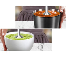 Carica l'immagine nel visualizzatore di Gallery, Frullatore ad Immersione con Bicchiere 1200w Minipier Mixer 2 Potenze