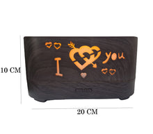 Carica l'immagine nel visualizzatore di Gallery, Diffusore Ambiente Elettrico Oli Essenziali Ultrasuoni 500ml con Luce LED