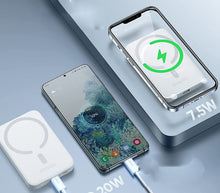 Carica l'immagine nel visualizzatore di Gallery, Power Bank Portatile Tecnologia QI 15Wh 5000mAh Caricatore Cellulare Smartphone