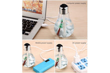 Carica l'immagine nel visualizzatore di Gallery, Diffusore di aromi e oli essenziali profumatore ambiente bulbo lampadina led