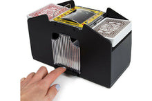 Carica l'immagine nel visualizzatore di Gallery, Mescolatore carte automatico 4 mazzi di carte poker gioco mescola a batterie