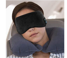 Carica l'immagine nel visualizzatore di Gallery, Maschera Fascia Bluetooth Per Occhi Maschera Viaggio Cuffie Wireless Sonno Q-YZ1