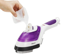 Carica l'immagine nel visualizzatore di Gallery, Ferro Da Stiro Verticale Vapore 1000W Stiratrice Portatile Serbatoio 70ml
