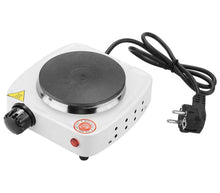 Carica l'immagine nel visualizzatore di Gallery, Mini Fornello Elettrico Piastra Singola Ghisa 500W Portatile Da Viaggio