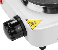 Carica l'immagine nel visualizzatore di Gallery, Mini Fornello Elettrico Piastra Singola Ghisa 500W Portatile Da Viaggio