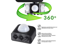 Carica l'immagine nel visualizzatore di Gallery, Faretto Led Esterno 20W Sensore Movimento Crepuscolare Regolabile Luce Fredda