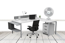 Carica l'immagine nel visualizzatore di Gallery, Ventilatore Appoggio Tavolo 50W 3 Pale 43cm Oscillante 3 Velocita V40D