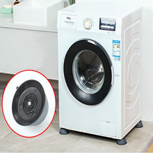 Carica l'immagine nel visualizzatore di Gallery, SET 4 PIEDINI ANTI VIBRAZIONE LAVATRICE ASCIUGATRICE UNIVERSALI GOMMA CUSCINETTO