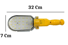 Carica l'immagine nel visualizzatore di Gallery, Lampada Da Lavoro 220V Torcia con gancio 24 LED SMD 10mt TE-B0095