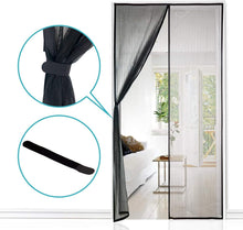 Carica l'immagine nel visualizzatore di Gallery, Zanzariera con Magneti per Porte 150 x 220 CM - 130 x 240 CM Rete Fine Tenda mag