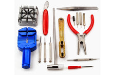 Carica l'immagine nel visualizzatore di Gallery, Kit riparazione orologi apri casse rimozione maglie batteria cinturino 16PZ