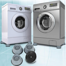 Carica l'immagine nel visualizzatore di Gallery, SET 4 PIEDINI ANTI VIBRAZIONE LAVATRICE ASCIUGATRICE UNIVERSALI GOMMA CUSCINETTO