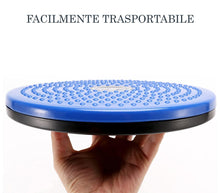 Carica l'immagine nel visualizzatore di Gallery, Disco Yoga Oscillante Per Vita Cuscino Equilibrio Pilates Propriocettivo Fitness
