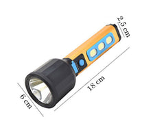 Carica l'immagine nel visualizzatore di Gallery, Torcia LED Ricaricabile USB 3 COB 5W Luce Regolabile Emergenza Sport e Campeggio