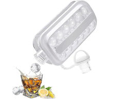 Carica l'immagine nel visualizzatore di Gallery, Stampo Per Ghiaccio In Bottiglia Palline Ghiaccio Contenitore 17 Cubetti A Sfere