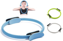 Carica l'immagine nel visualizzatore di Gallery, Anello pilates yoga tonificante braccia gambe resistenza yoga ring fitness