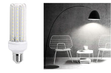 Carica l'immagine nel visualizzatore di Gallery, Lampadina led 12W smd luce fredda 6000k attacco E27 iris illuminazione casa