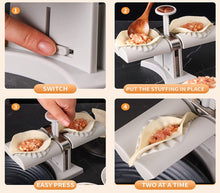 Carica l'immagine nel visualizzatore di Gallery, Stampo per Ravioli Cinesi Automatica Macchinetta Doppia Testa Manuale Gnocchi