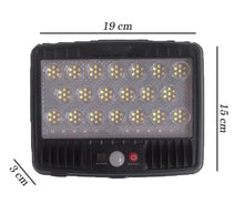Carica l'immagine nel visualizzatore di Gallery, Faro LED Solare 140 LED Lampione Stradale Faretto Con Sensore Movimento IP65