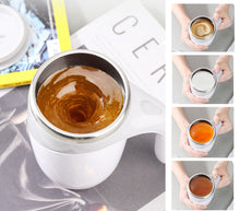 Carica l'immagine nel visualizzatore di Gallery, Tazza Automescolante Elettrica Coperchio Mixer Frullatore Caffe Cappuccino Te