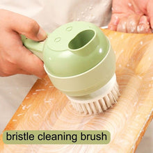 Carica l'immagine nel visualizzatore di Gallery, Robot da cucina 4 in 1 Tritatrice per verdure Set di tagliaverdure elettrico