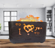 Carica l'immagine nel visualizzatore di Gallery, Diffusore Ambiente Elettrico Oli Essenziali Ultrasuoni 500ml con Luce LED