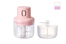 Carica l'immagine nel visualizzatore di Gallery, Mini Tritatutto Elettrico Macinatore 3 Lame 250ml Senza Fili Ricarica USB E-186