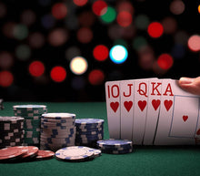 Carica l'immagine nel visualizzatore di Gallery, Set Di Fiches Per Poker Da 100 Chips Texas Holdem Scatola Metallo Gettone Dealer