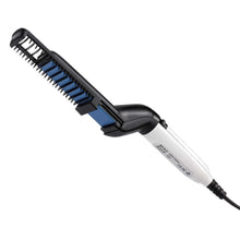 Carica l'immagine nel visualizzatore di Gallery, PIASTRA STYLING PER UOMO CAPELLI BARBA LISCIANTE SPAZZOLA ELETTRICA PETTINE