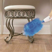 Carica l'immagine nel visualizzatore di Gallery, SPOLVERINO ELETTRICO SPAZZOLA PIUMINO TOGLI POLVERE ANTIPOLVERE CASA PULIZIA