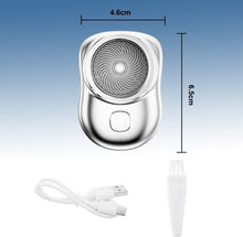 Carica l'immagine nel visualizzatore di Gallery, Mini Rasoio Elettrico Portatile Regolabarba Rasatura Uomo donna