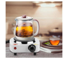 Carica l'immagine nel visualizzatore di Gallery, Mini Fornello Elettrico Piastra Singola Ghisa 500W Portatile Da Viaggio