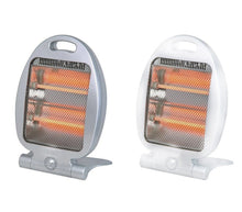 Lade das Bild in den Galerie-Viewer, Stufa elettrica caldobagno stufetta alogena quarzo termoventilatore JORDAN 800W