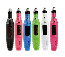 Carica l'immagine nel visualizzatore di Gallery, Fresa elettrica per unghie professionale con punte nail art velocita regolabile