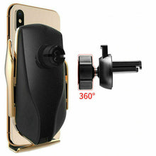 Carica l'immagine nel visualizzatore di Gallery, Caricabatterie da auto supporto ricarica wireless sensore apertura SMART r1 rs1