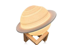 Carica l'immagine nel visualizzatore di Gallery, Diffusore Aromi Ambiente Lampada Led USB Luce Notte Tema Saturno Umidificatore