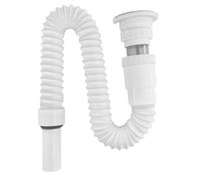 Carica l'immagine nel visualizzatore di Gallery, Tubo Di Scarico Flessibile Sifone Fognario Estensibile Per Lavabo ATR-16105
