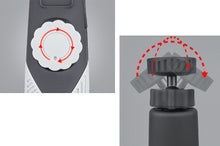 Carica l'immagine nel visualizzatore di Gallery, Lampada torcia led cob magnetica lavoro portatile rotante ricaricabile usb