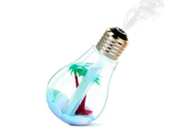 Carica l'immagine nel visualizzatore di Gallery, Diffusore di aromi e oli essenziali profumatore ambiente bulbo lampadina led